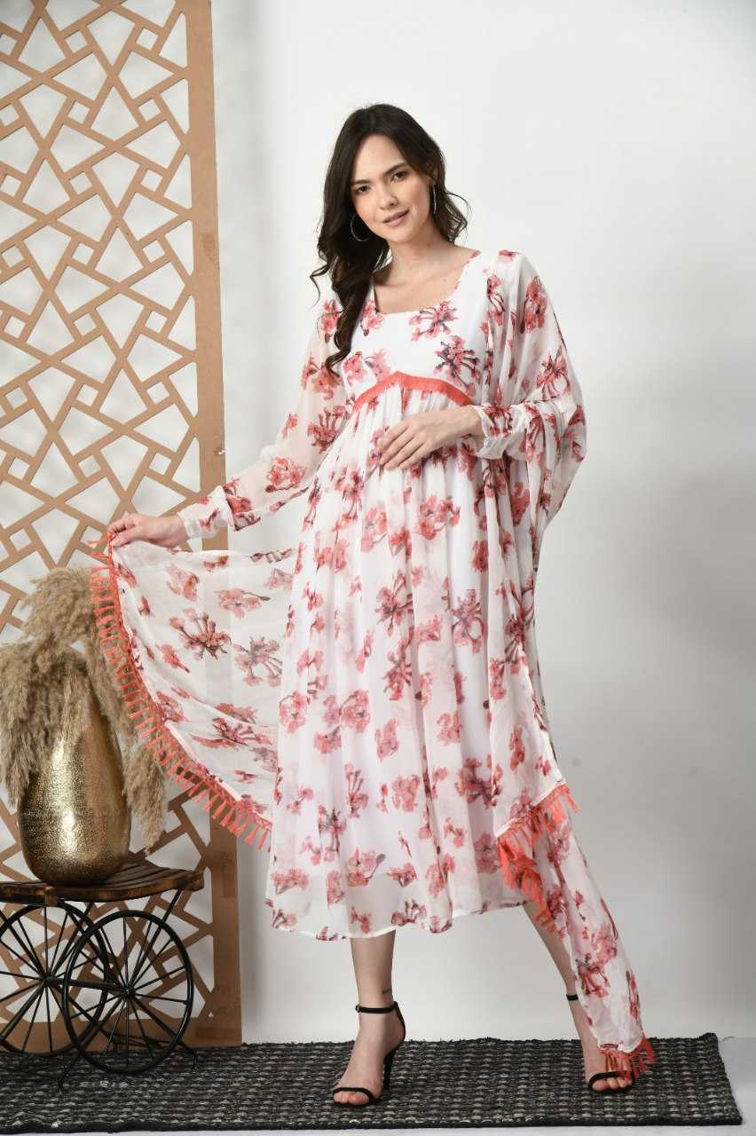 Ynf Georgette KESH559 368 Kurti Wholesale Party Wear Kurtis Designer Kurtis Printed Silk Kurti Manufacturer- Kapda Export