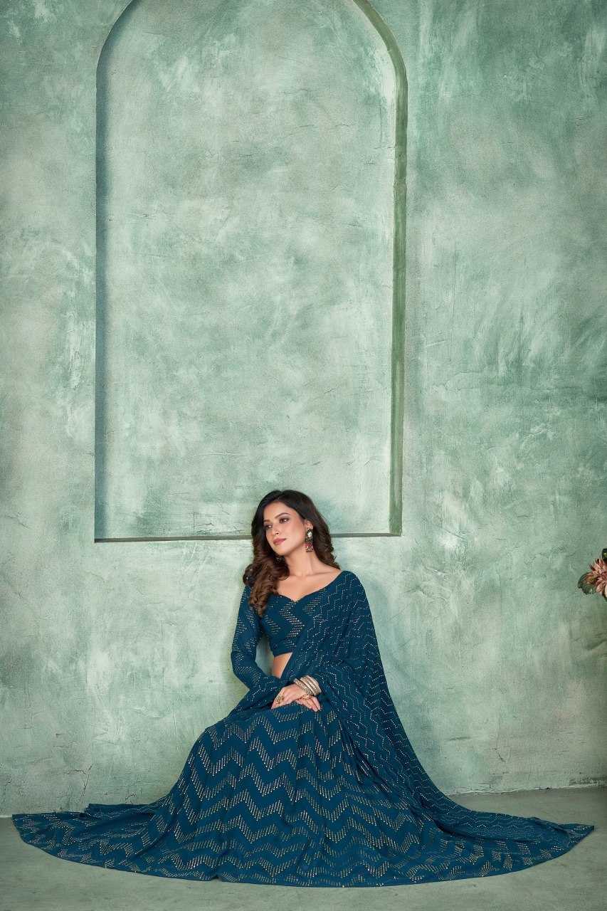 Ynf Georgette KESH643 1010290 Lehengas Wholesale Embroidered Lehenga Floral Lehenga Sequins Lehenga Manufacturer- Kapda Export