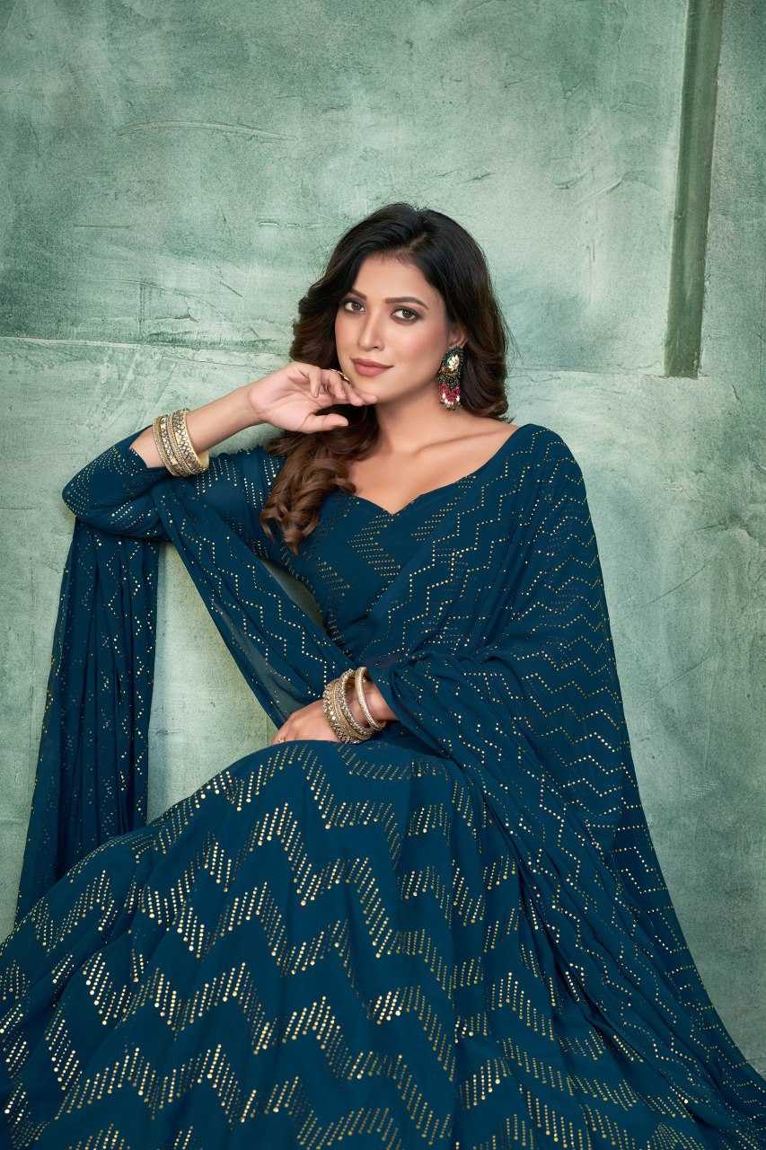 Ynf Georgette KESH643 1010290 Lehengas Wholesale Embroidered Lehenga Floral Lehenga Sequins Lehenga Manufacturer- Kapda Export