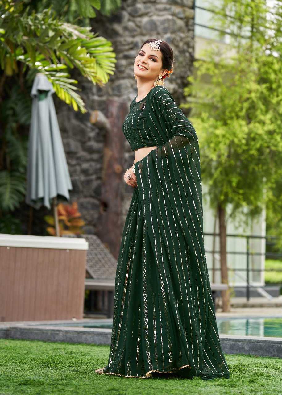 Ynf Georgette KESH643 1010298 Lehengas Wholesale Fancy Lehenga Embroidered Lehenga Lehenga For Mehndi Sequins Lehenga Manufacturer- Kapda Export