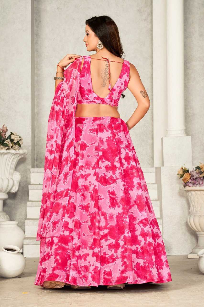 Ynf Georgette KESH643 1010313 Lehengas Wholesale Fancy Lehenga Printed Lehenga Simple Lehenga Manufacturer- Kapda Export