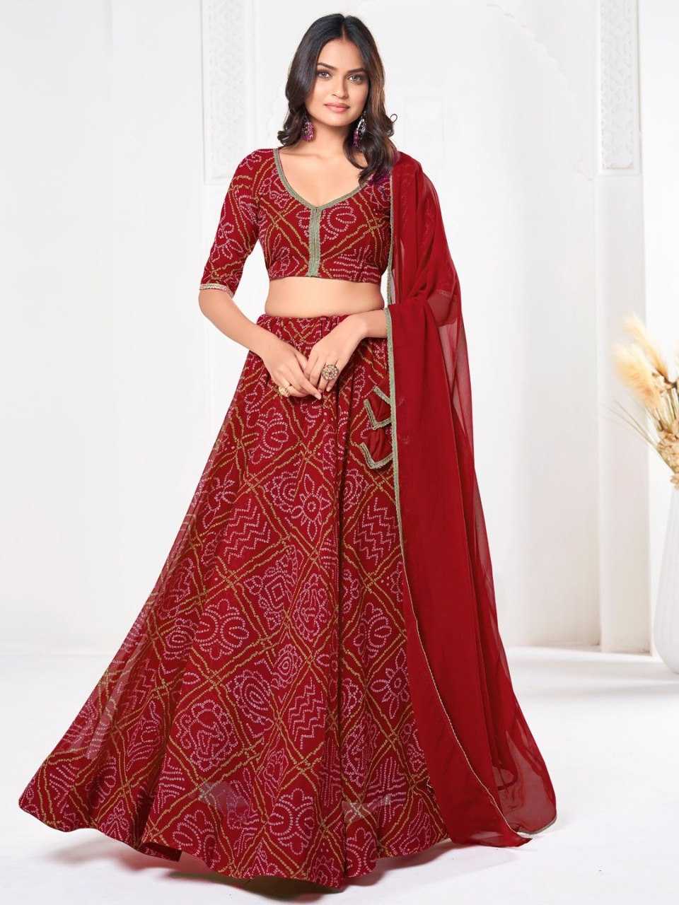 Ynf Georgette KESH643 1010330 Lehengas Wholesale Fancy Lehenga Printed Lehenga Simple Lehenga Manufacturer- Kapda Export
