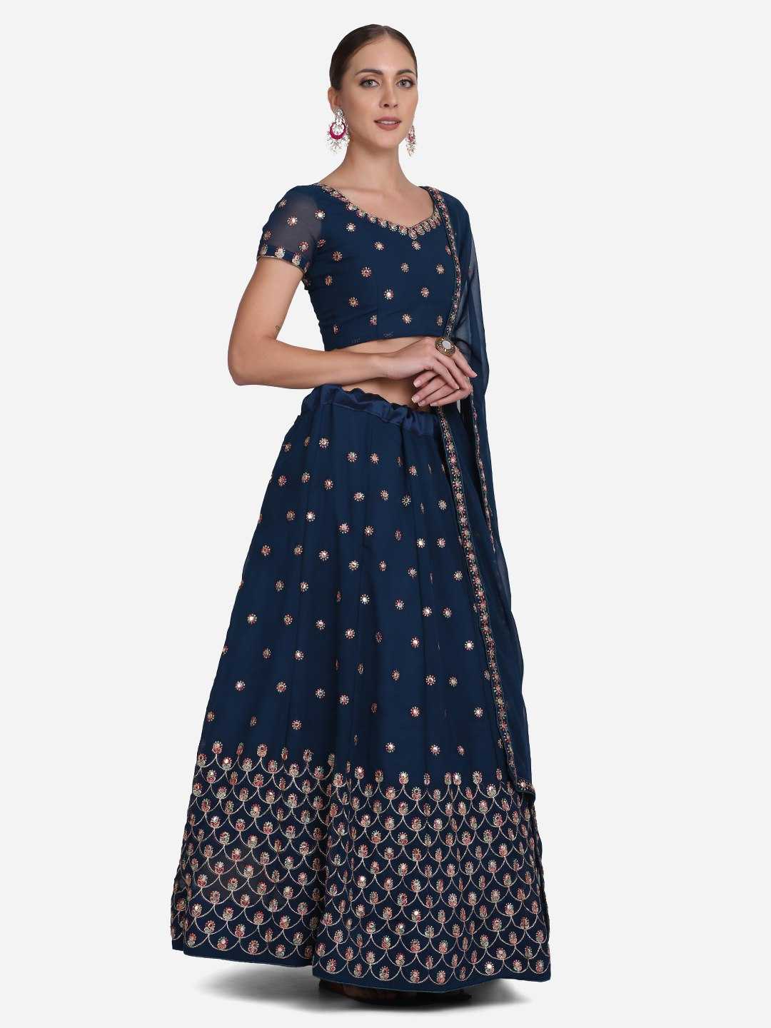 Ynf Georgette KESH643 101042 Lehengas Wholesale Fancy Lehenga Bollywood Lehenga Choli Designer Lehenga Choli Manufacturer- Kapda Export