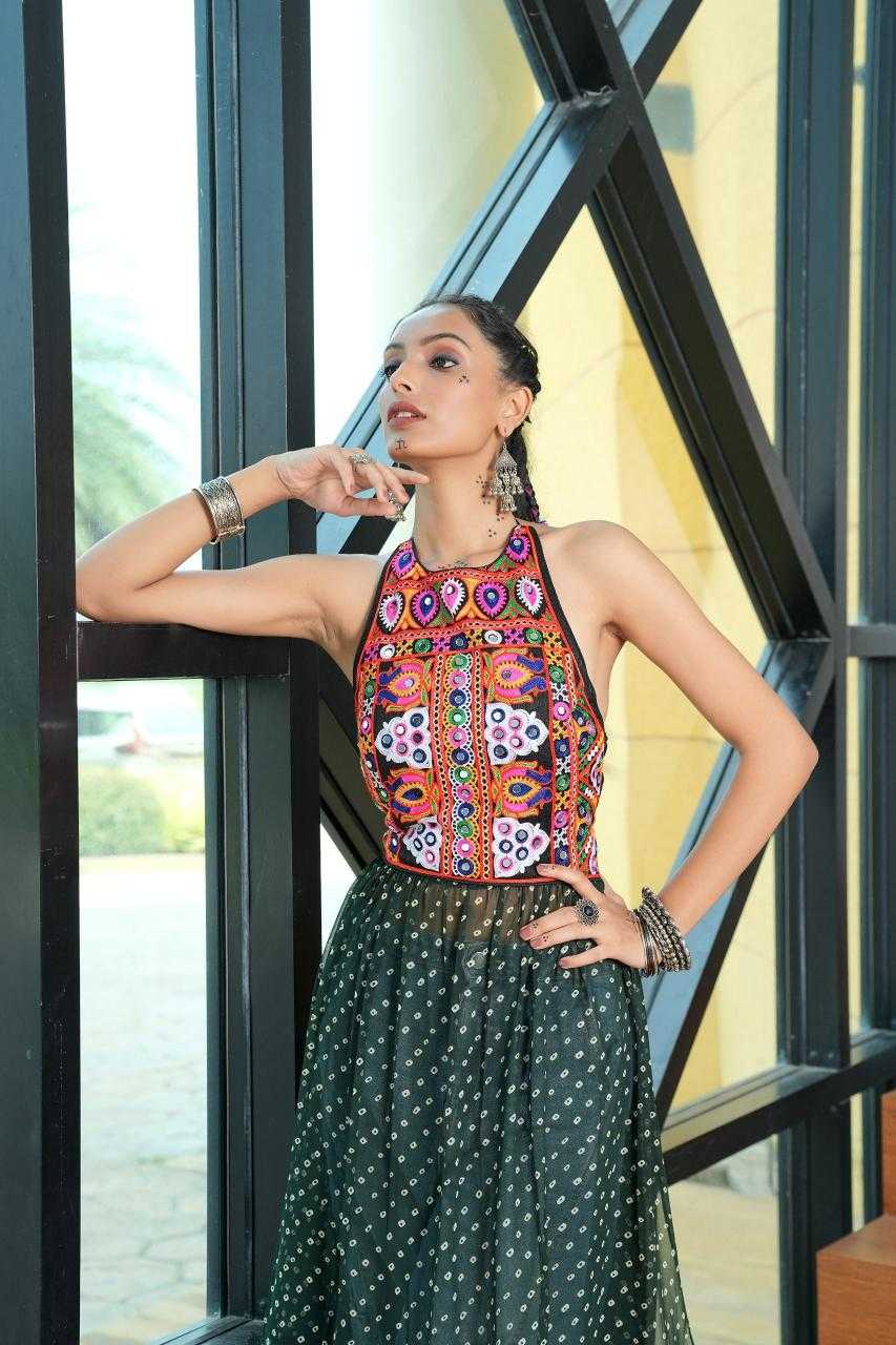 Ynf Georgette KESH643 46 Suits & Dresses Festive Collections Wholesale Designer dresses Embroidered Dresses Navratri Dresses Manufacturer- Kapda Export