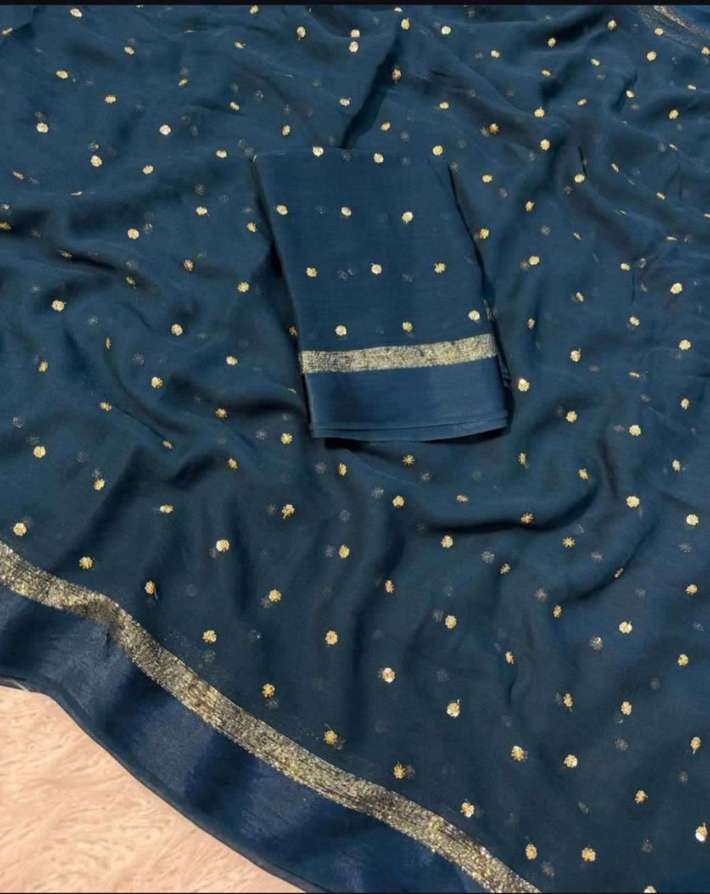 Ynf Georgette KESH668 060 Sarees Wholesale Fancy Sarees Georgette Sarees Ladies Sarees Manufacturer- Kapda Export