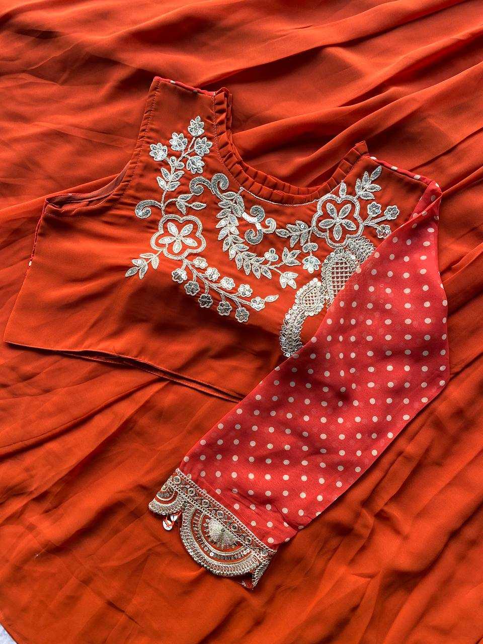 Ynf Georgette KESH678 400 Lehengas Festive Collections Wholesale Embroidered Lehenga Heavy Lehenga Eid Collections Manufacturer- Kapda Export