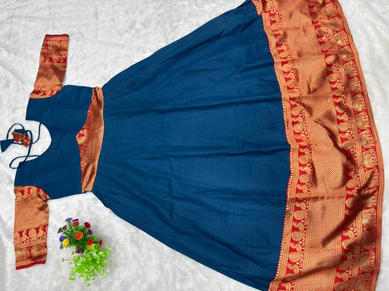 Ynf Jacquard KESH616 187 Gowns Festive Collections Wholesale Fancy Gowns Silk Gowns Lace Gowns Manufacturer- Kapda Export