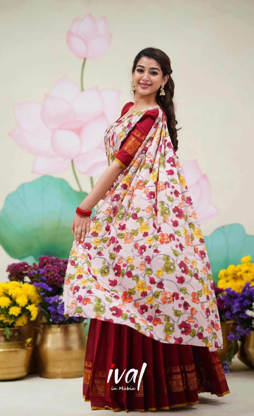 Ynf Kanjivaram Silk KESH554 Half Sarees Wholesale Half Sarees Silk Sarees Zari Sarees Manufacturer- Kapda Export