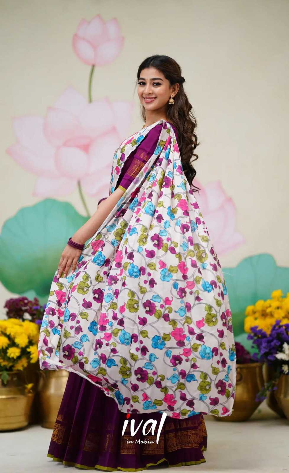 Ynf Kanjivaram Silk KESH554 Half Sarees Wholesale Half Sarees Silk Sarees Zari Sarees Manufacturer- Kapda Export