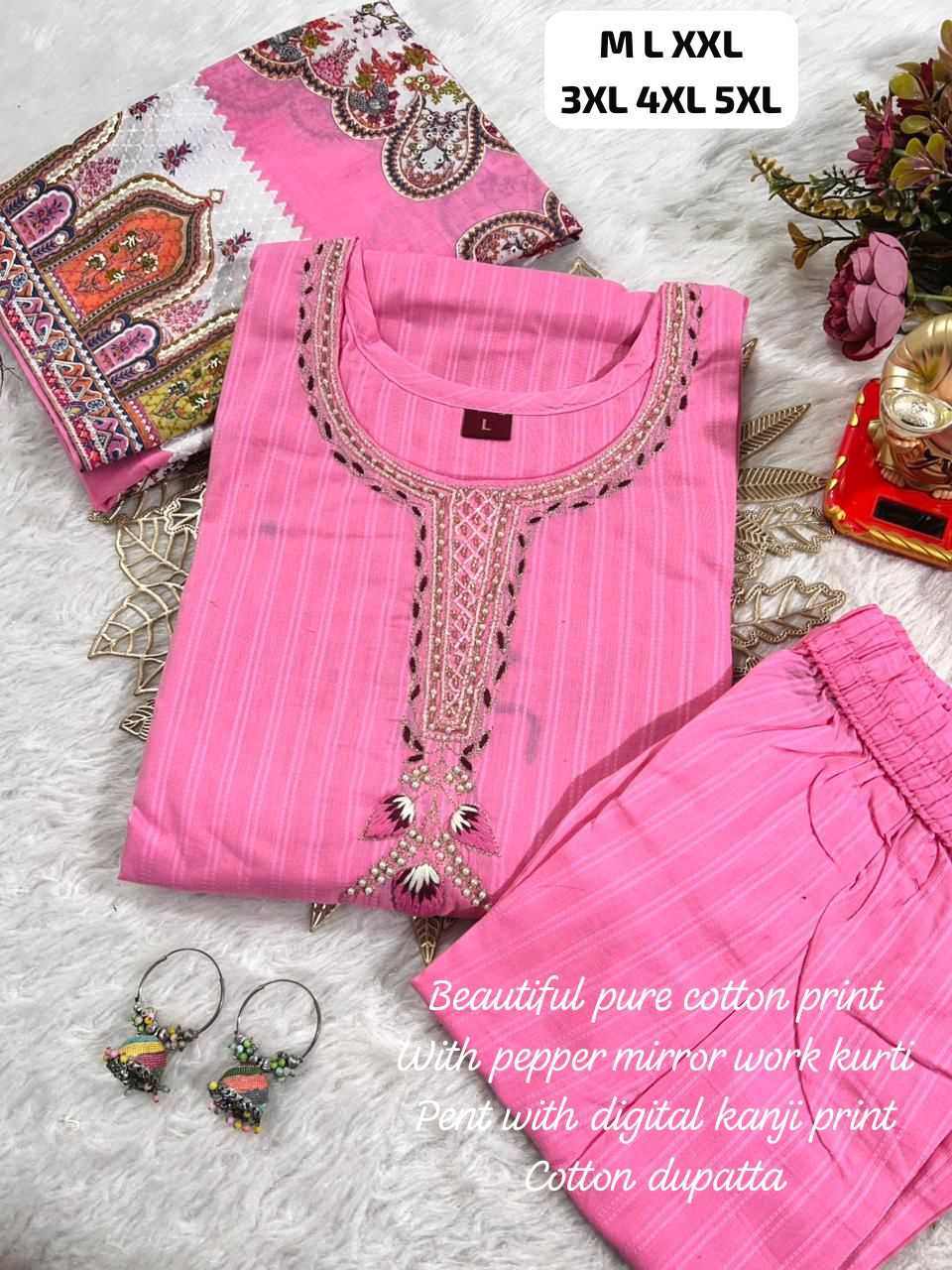 Ynf Linen KESH594 Tanirika Suits & Dresses Festive Collections Plus Size Collections Wholesale Cotton Suits Ladies Salwar Suits Straight Cut Suits Manufacturer- Kapda Export