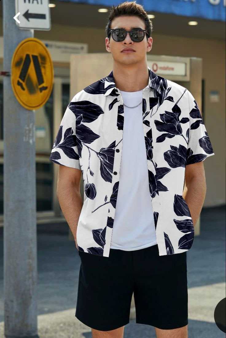 Ynf Lycra KESH662 ST89 Mens Wear Wholesale Mens Suits Casual Wear Mens Printed Shirts Manufacturer- Kapda Export