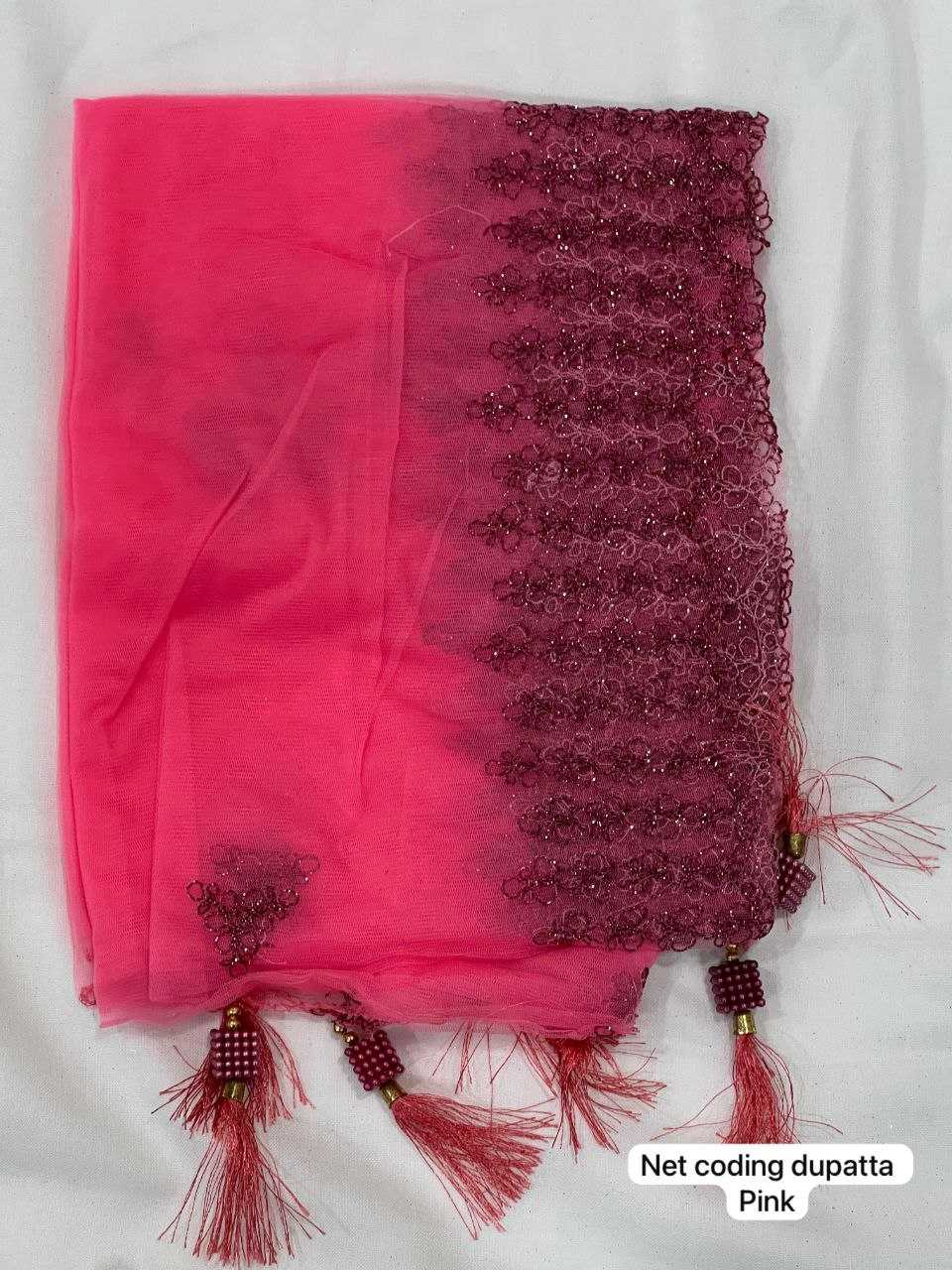 Ynf Net KESH482 SHIVAM Duppatas Festive Collections Wholesale Net Duppata Manufacturer- Kapda Export