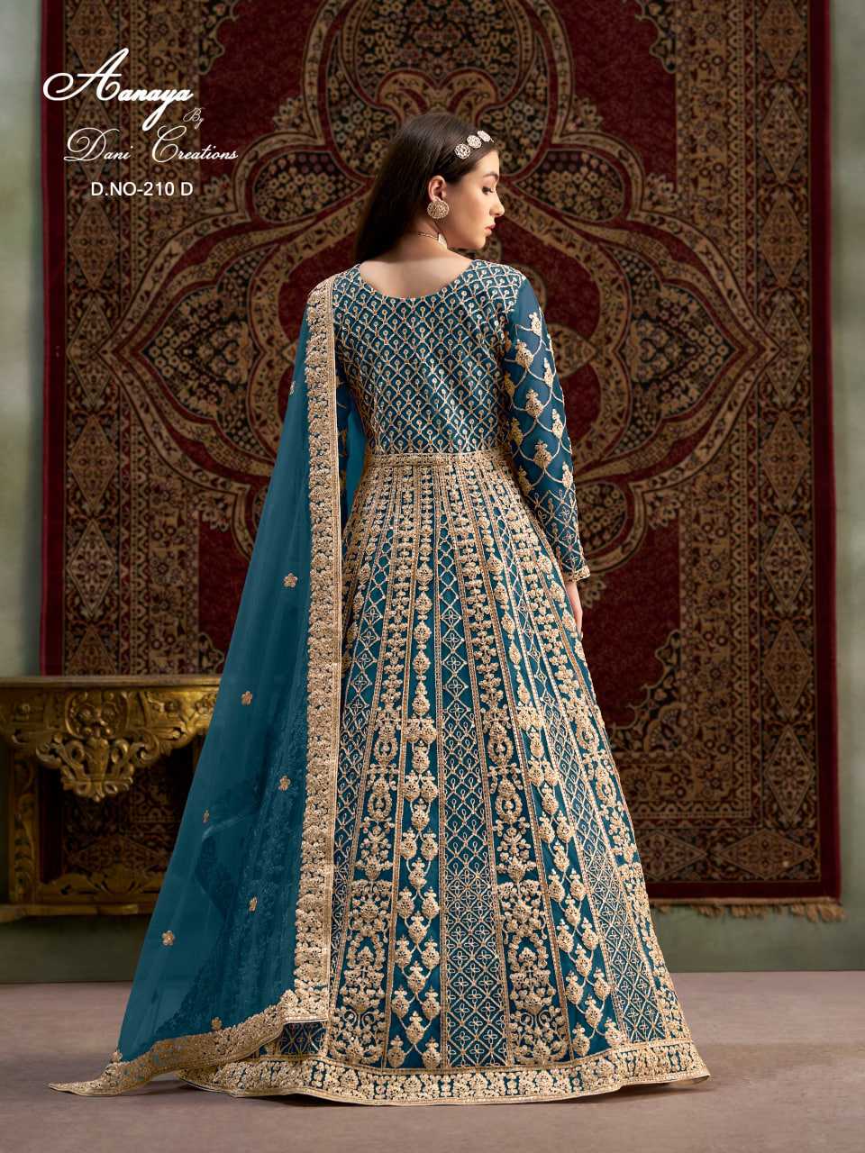 Ynf Net KESH530 AANAYA VOL 210 Gowns Wedding Collections Wholesale Net Gowns Designer Gowns Wedding Outfits Manufacturer- Kapda Export