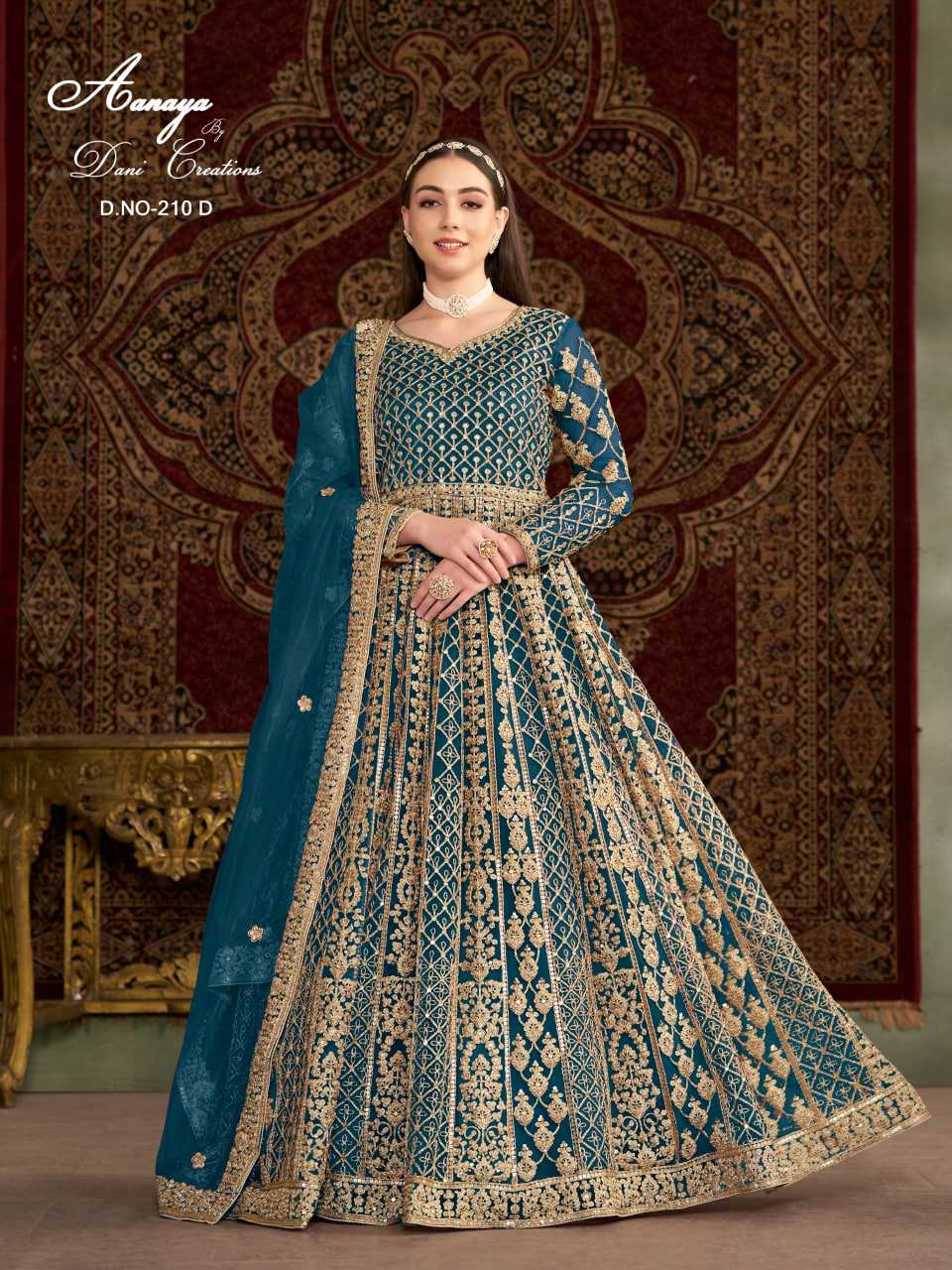 Ynf Net KESH530 AANAYA VOL 210 Gowns Wedding Collections Wholesale Net Gowns Designer Gowns Wedding Outfits Manufacturer- Kapda Export