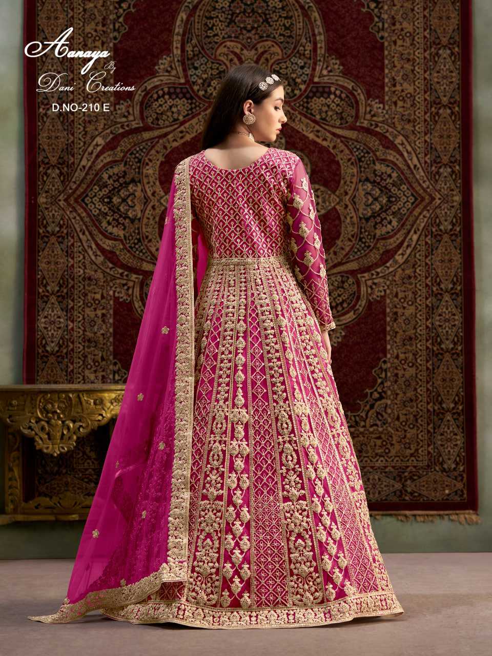 Ynf Net KESH530 AANAYA VOL 210 Gowns Wedding Collections Wholesale Net Gowns Designer Gowns Wedding Outfits Manufacturer- Kapda Export