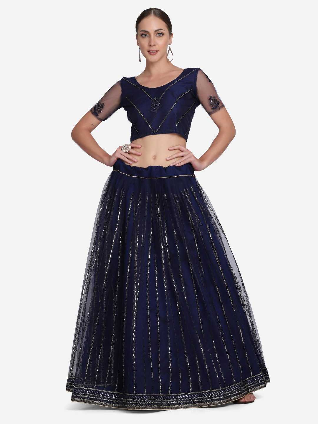 Ynf Net KESH643 0101043 Lehengas Wholesale Fancy Lehenga Bollywood Lehenga Choli Designer Lehenga Choli Manufacturer- Kapda Export