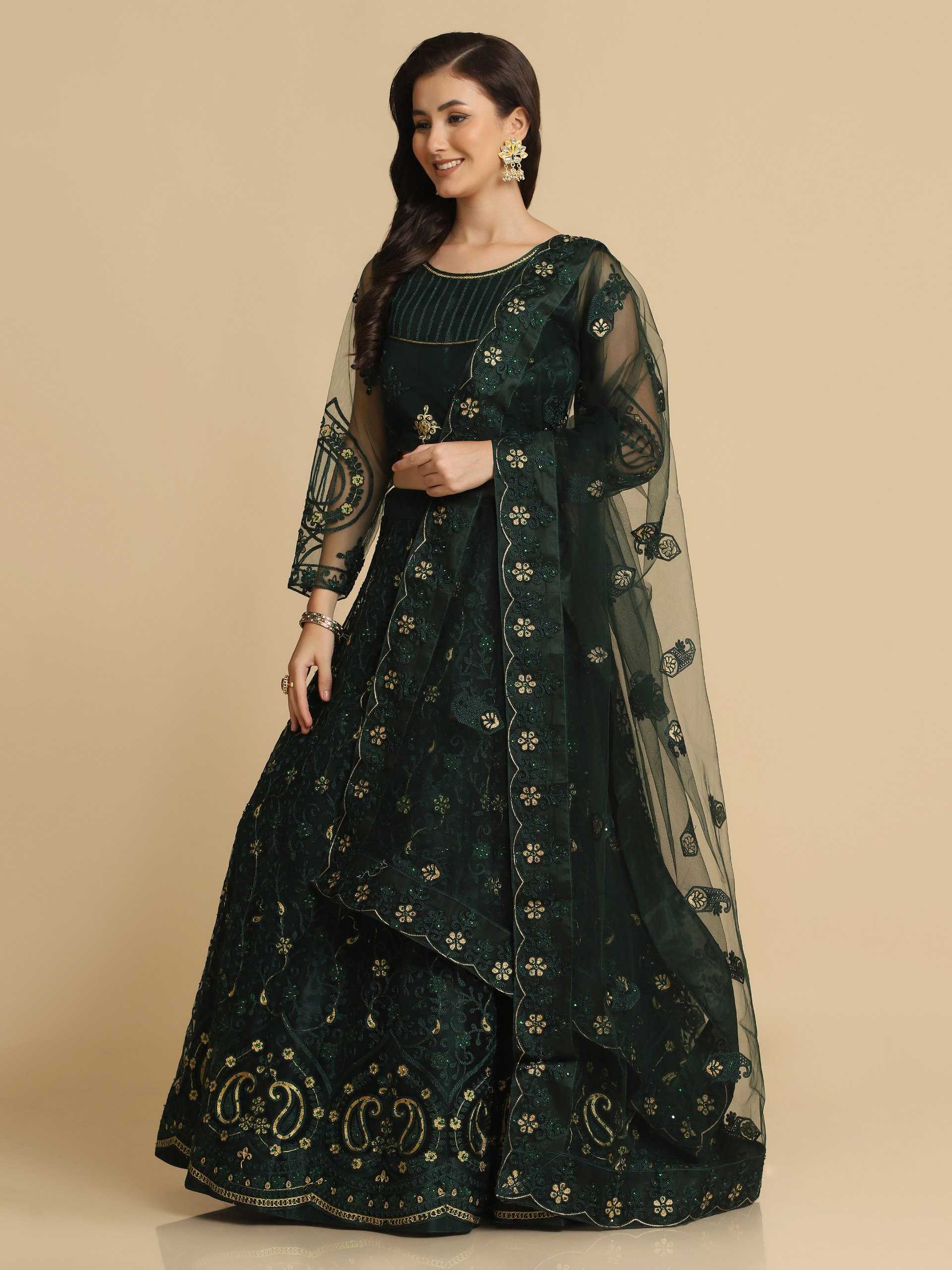 Ynf Net KESH643 1010207 Lehengas Wholesale Designer Lehenga Traditional Lehenga Lehenga For Mehndi Manufacturer- Kapda Export