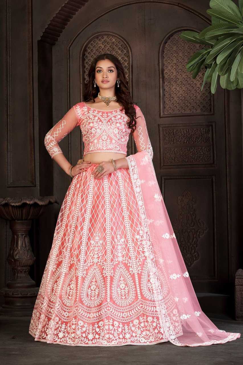 Ynf Net KESH643 1010294 Lehengas Wholesale Fancy Lehenga Embroidered Lehenga Chaniya Choli Sequins Lehenga Manufacturer- Kapda Export