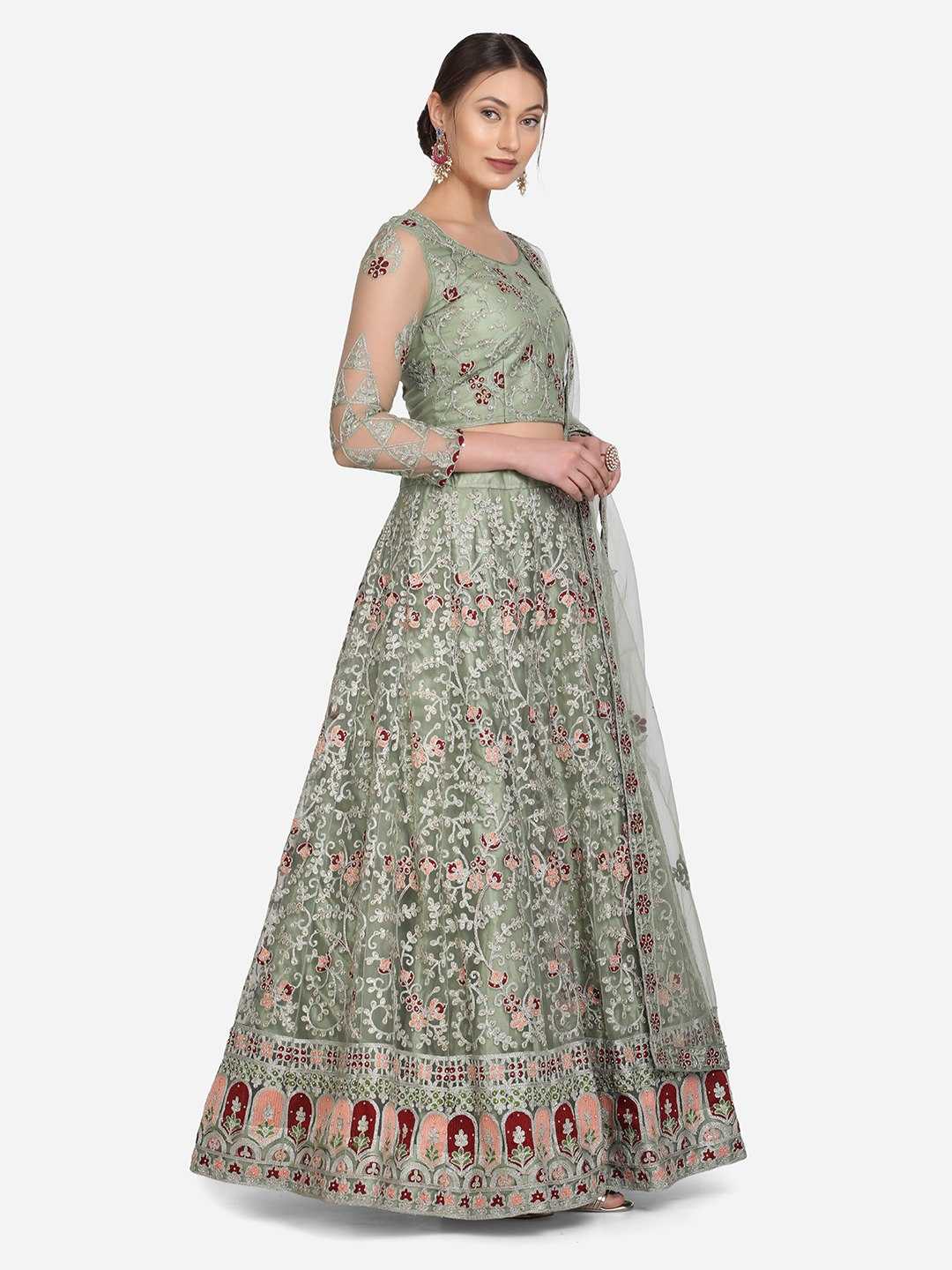 Ynf Net KESH643 101032 Lehengas Wholesale Fancy Lehenga Bollywood Lehenga Choli Designer Lehenga Choli Manufacturer- Kapda Export
