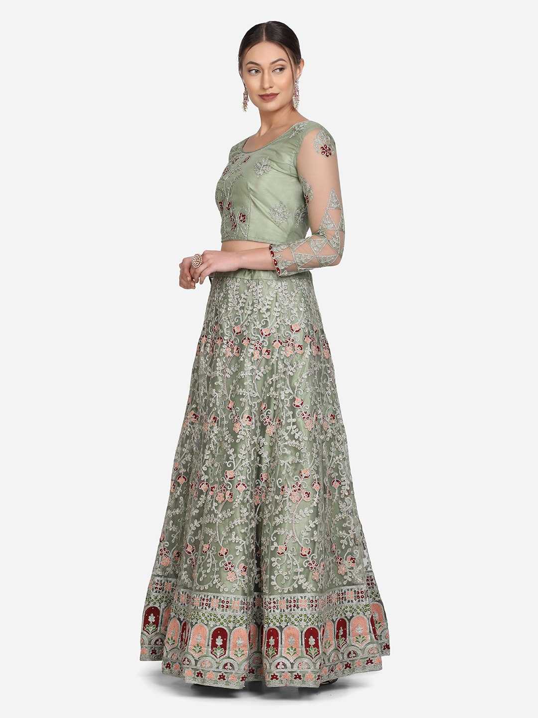 Ynf Net KESH643 101032 Lehengas Wholesale Fancy Lehenga Bollywood Lehenga Choli Designer Lehenga Choli Manufacturer- Kapda Export