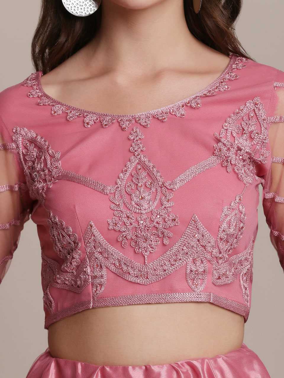 Ynf Net KESH643 1308 Lehengas Wedding Collections Wholesale Designer Lehenga Choli Lehenga With Dupatta Pink Lehenga Manufacturer- Kapda Export