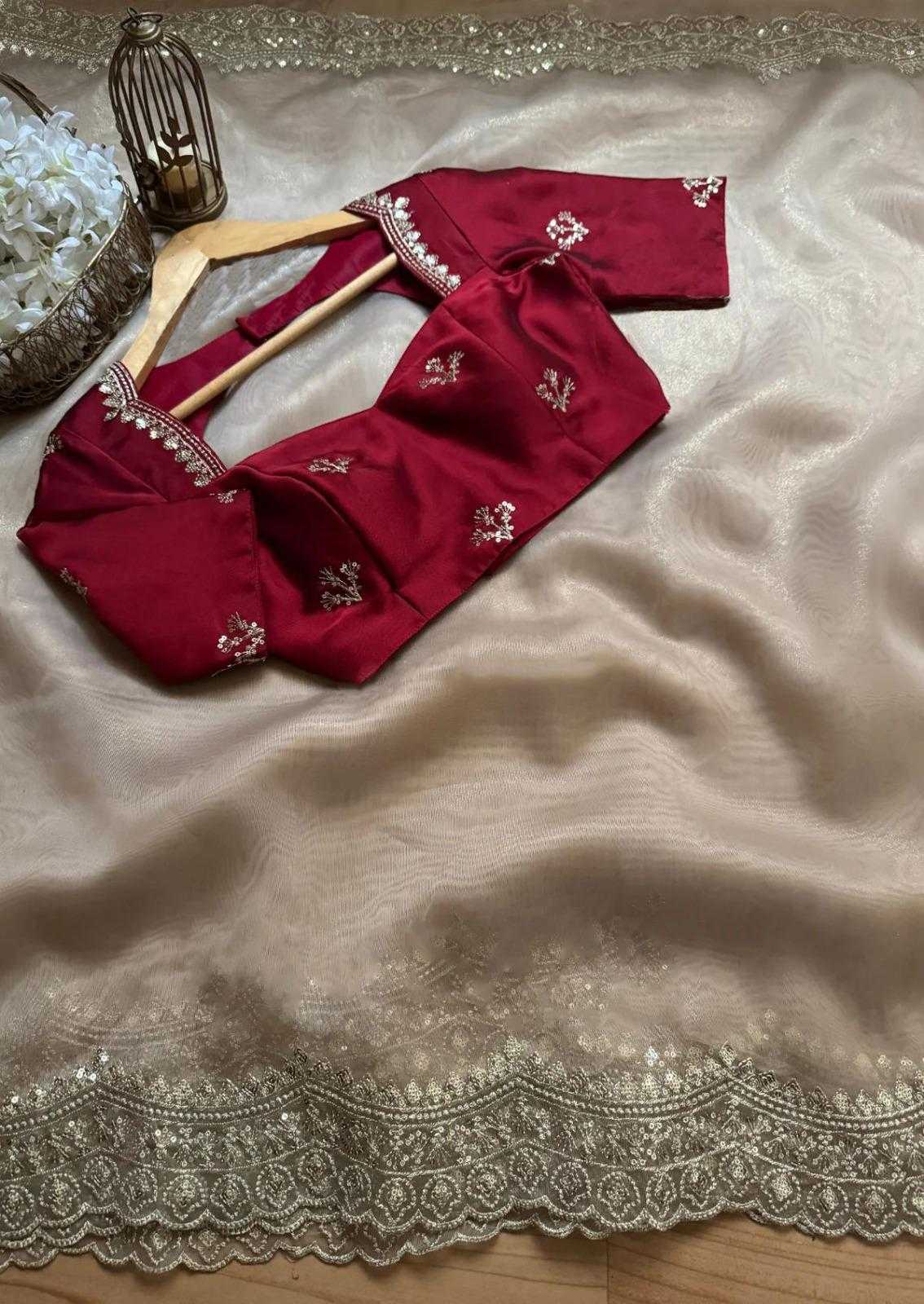 Ynf Nylon KESH600 Aarvi Sarees Wholesale Bridal Sarees Nylon Sarees Heavy Sarees Manufacturer- Kapda Export