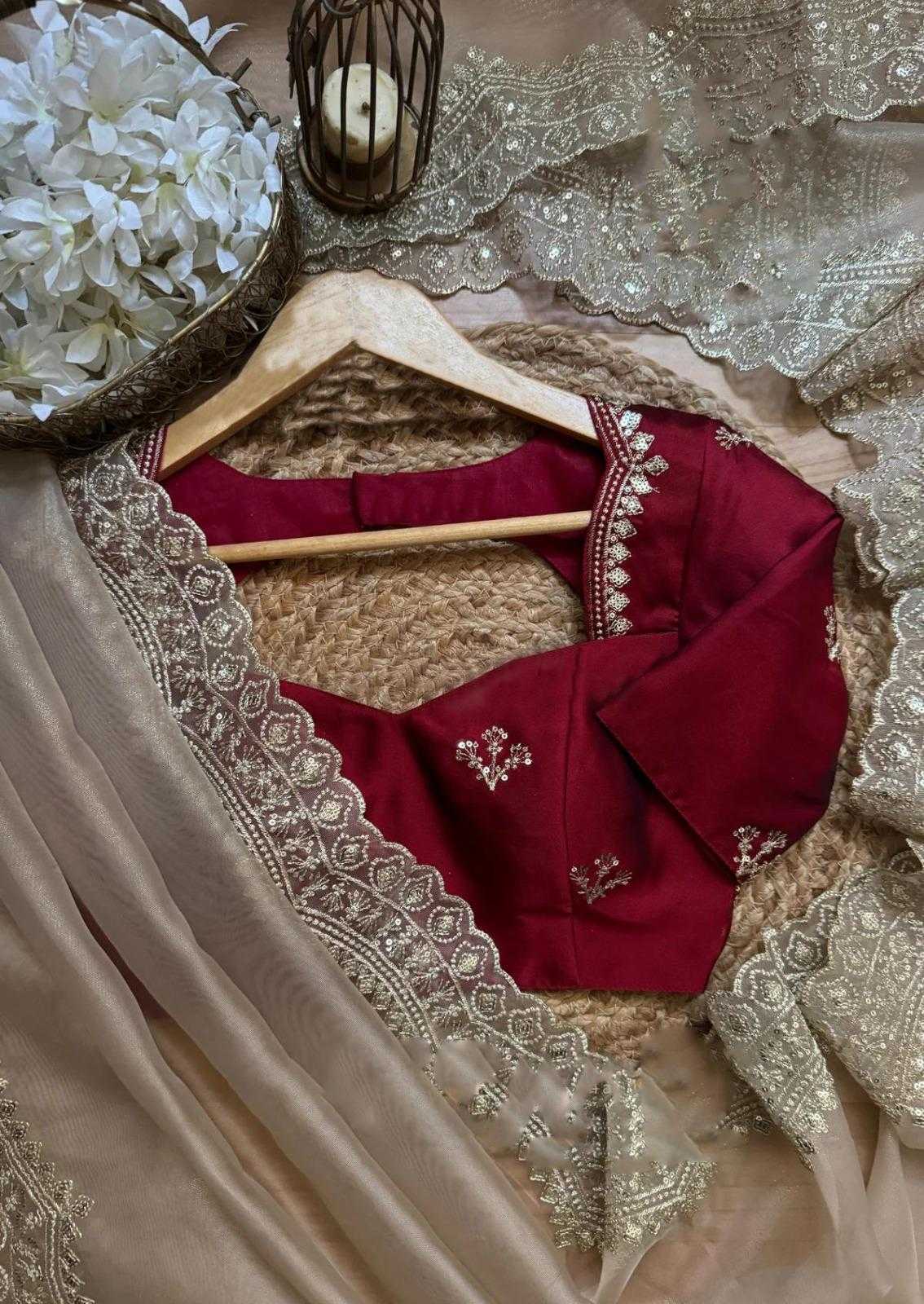 Ynf Nylon KESH600 Aarvi Sarees Wholesale Bridal Sarees Nylon Sarees Heavy Sarees Manufacturer- Kapda Export