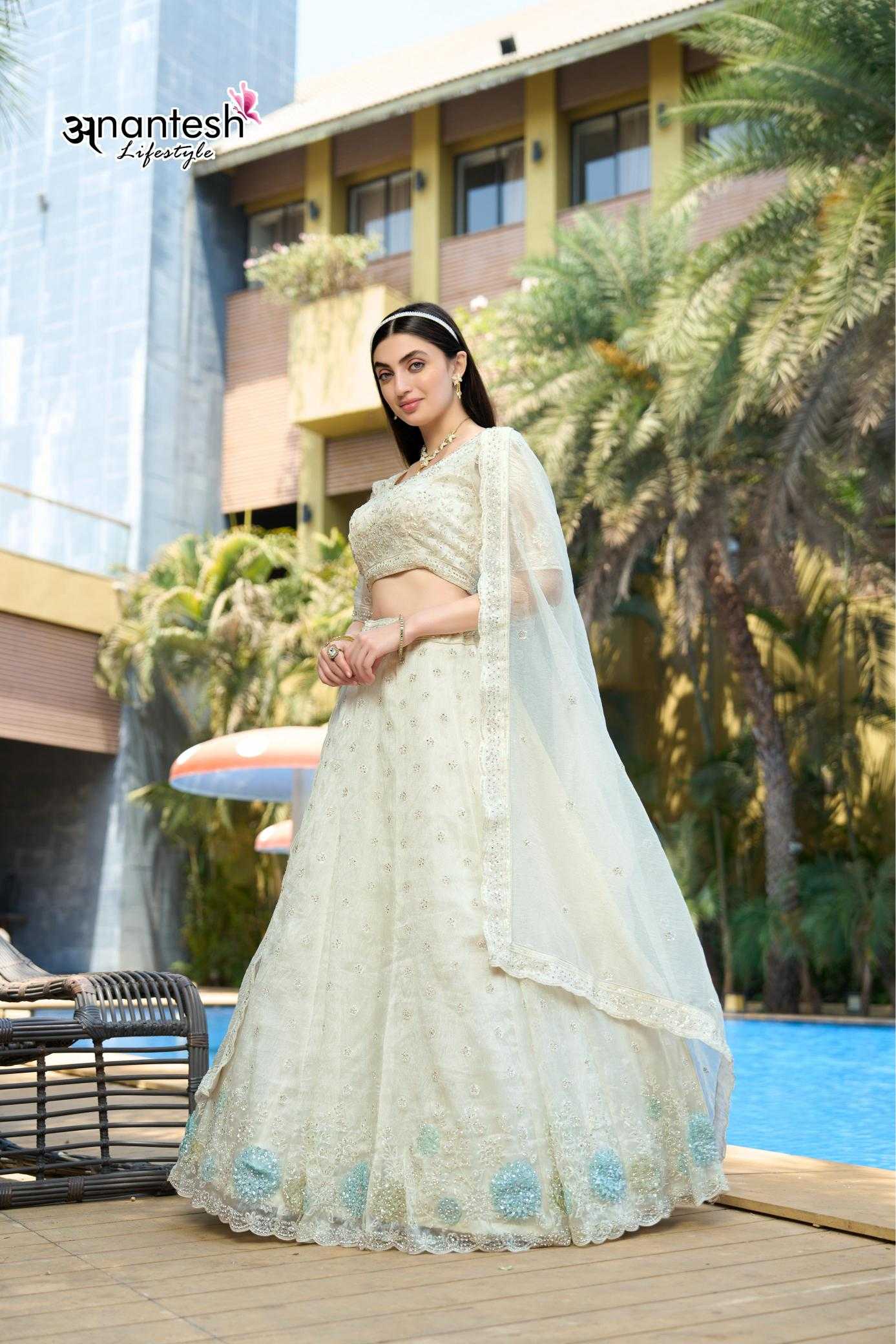 Ynf Organza KESH530 ANANTESH 5047 Lehengas Wholesale Bridal Lehenga Wedding Lehenga Bollywood Lehenga Choli Manufacturer- Kapda Export