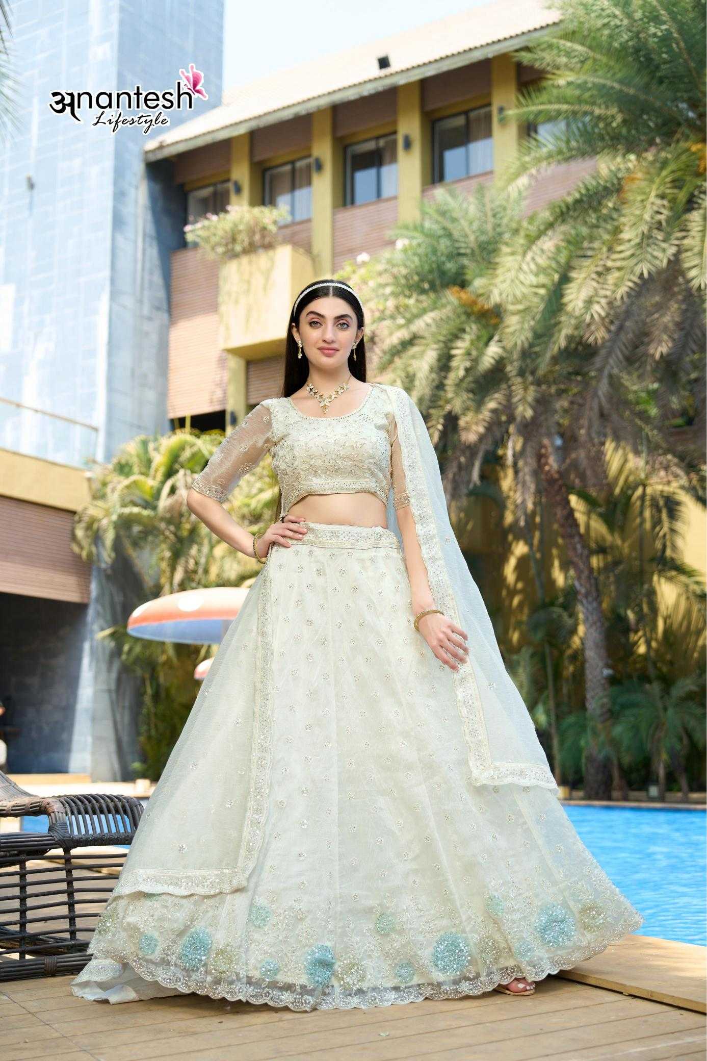 Ynf Organza KESH530 ANANTESH 5047 Lehengas Wholesale Bridal Lehenga Wedding Lehenga Bollywood Lehenga Choli Manufacturer- Kapda Export