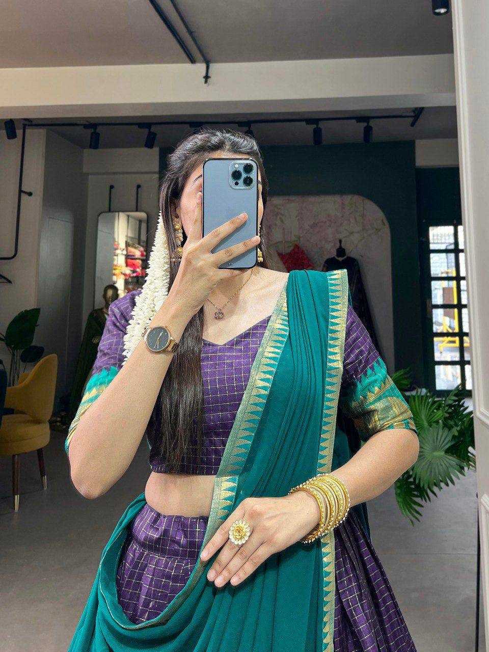 Ynf Poly Cotton KESH668 Kalyani Lehengas Wholesale Fancy Lehenga Traditional Lehenga Simple Lehenga Manufacturer- Kapda Export