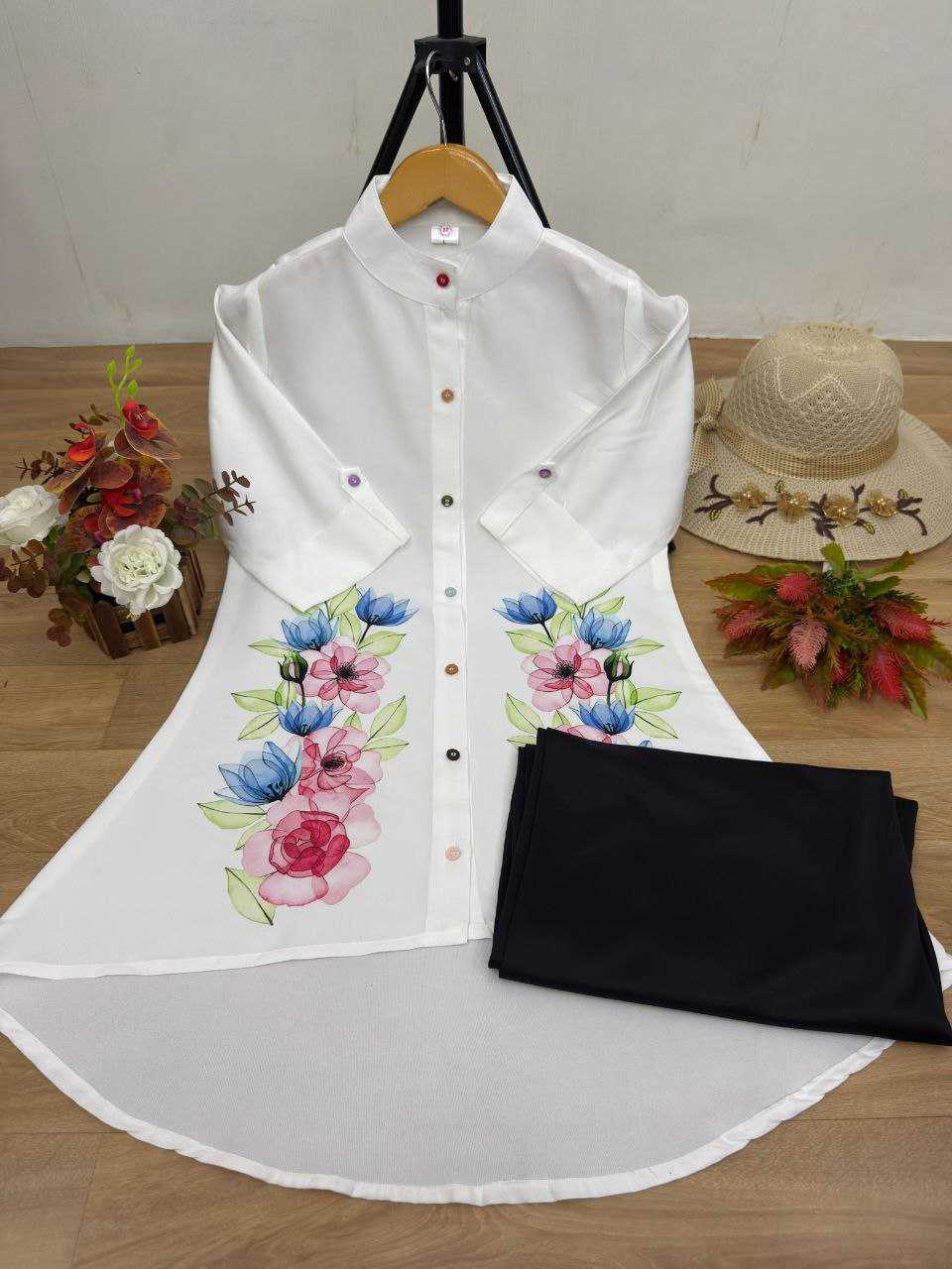 Ynf Poly Rayon KESH646 Sufiya Kurti Wholesale Festive Kurtis Tunic Kurti Kurti With Palazzo Manufacturer- Kapda Export