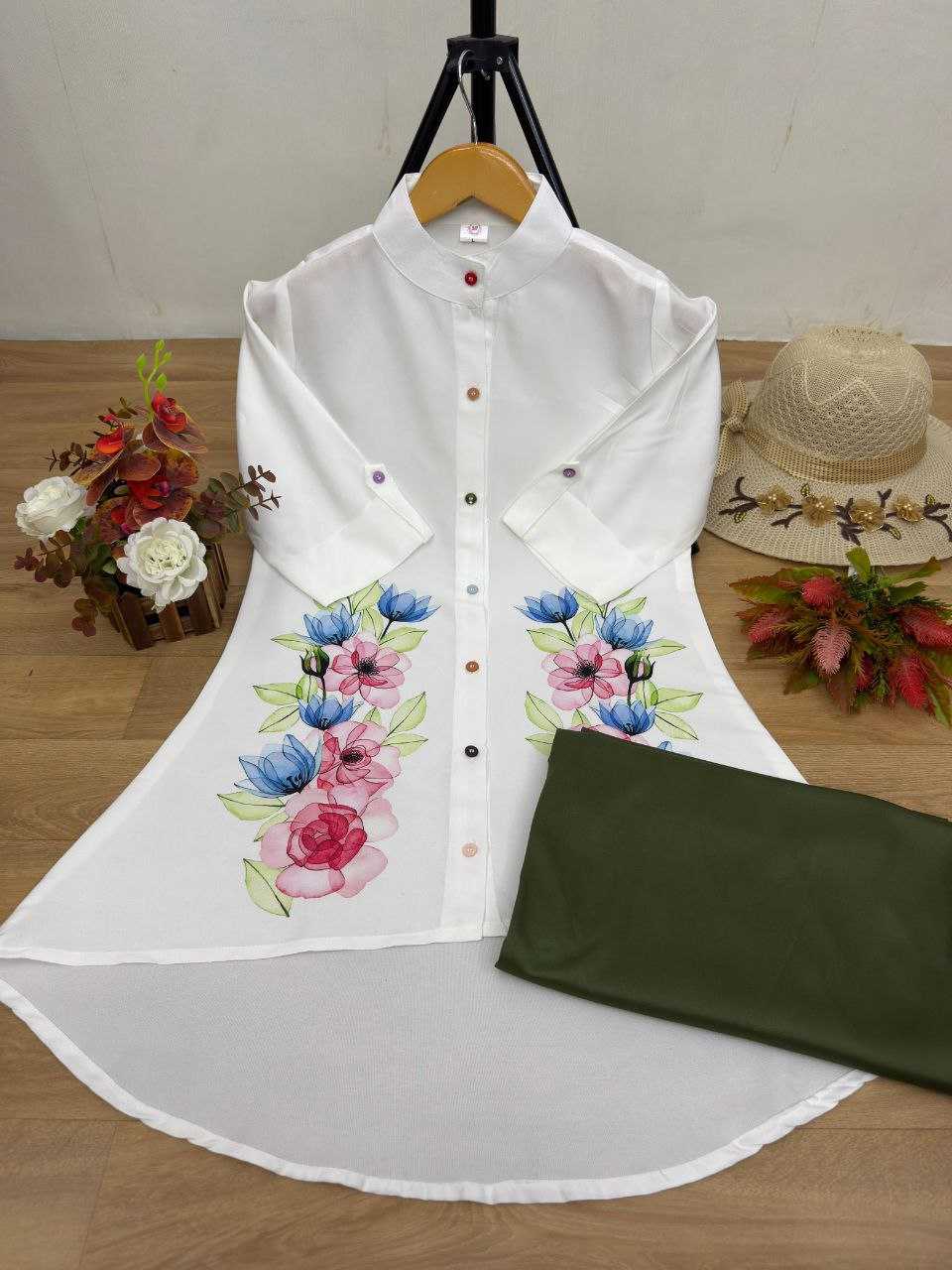 Ynf Poly Rayon KESH646 Sufiya Kurti Wholesale Festive Kurtis Tunic Kurti Kurti With Palazzo Manufacturer- Kapda Export