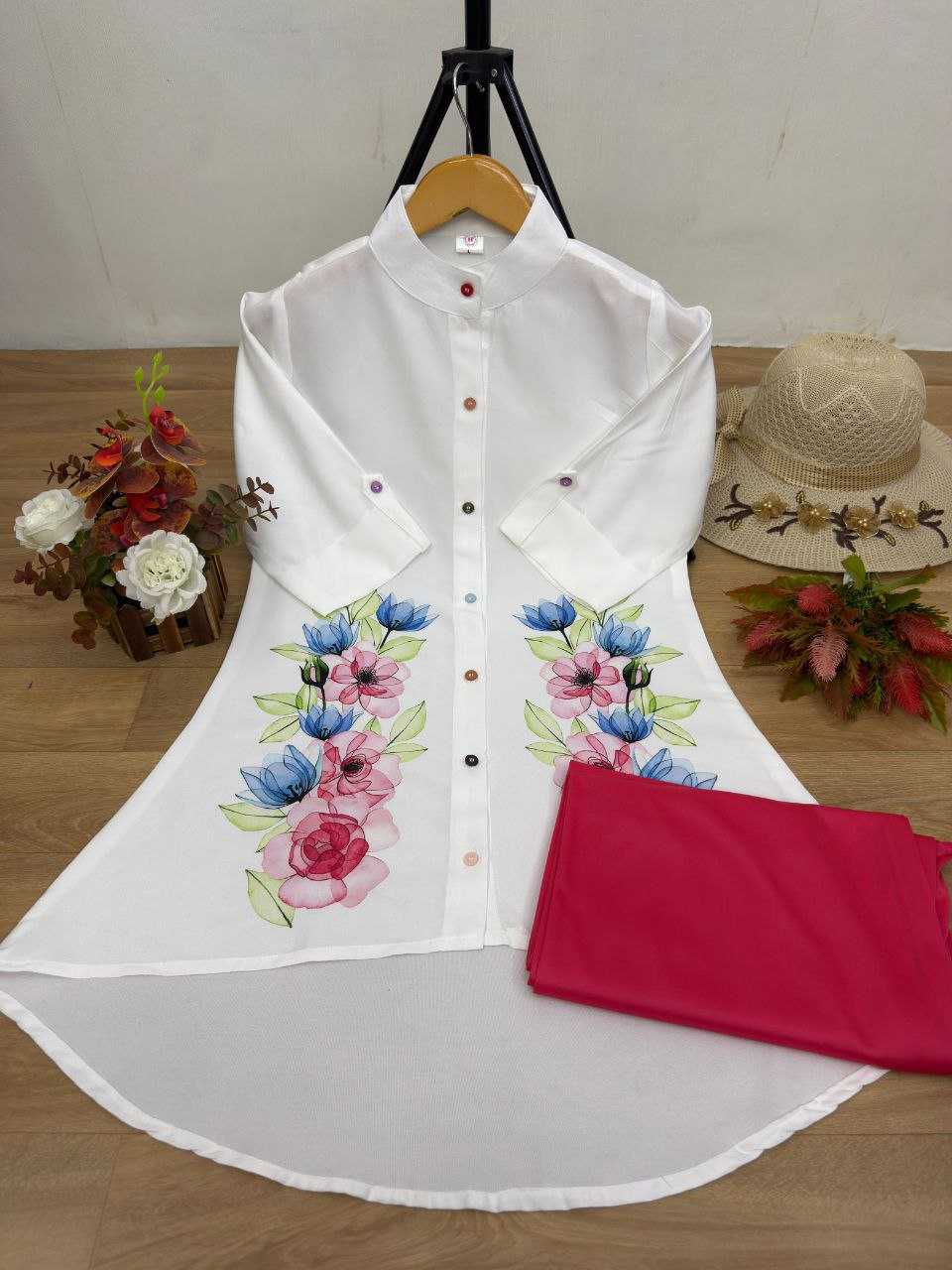 Ynf Poly Rayon KESH646 Sufiya Kurti Wholesale Festive Kurtis Tunic Kurti Kurti With Palazzo Manufacturer- Kapda Export