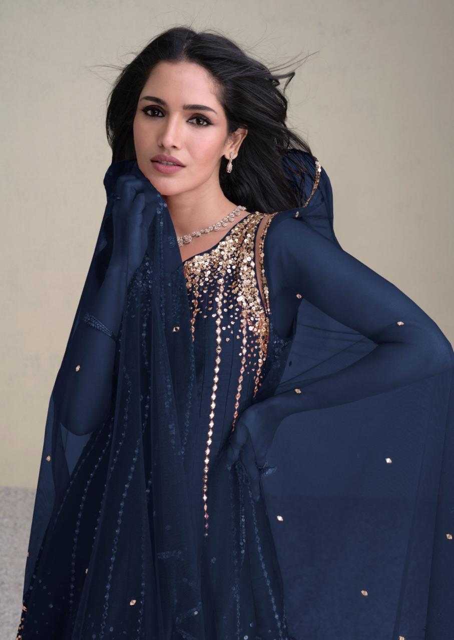 Ynf Premium Silk KESH481 SAYURI JASHN 5459 Suits & Dresses Wholesale Embroidery Suits Patiala Suits Party wear suits Manufacturer- Kapda Export