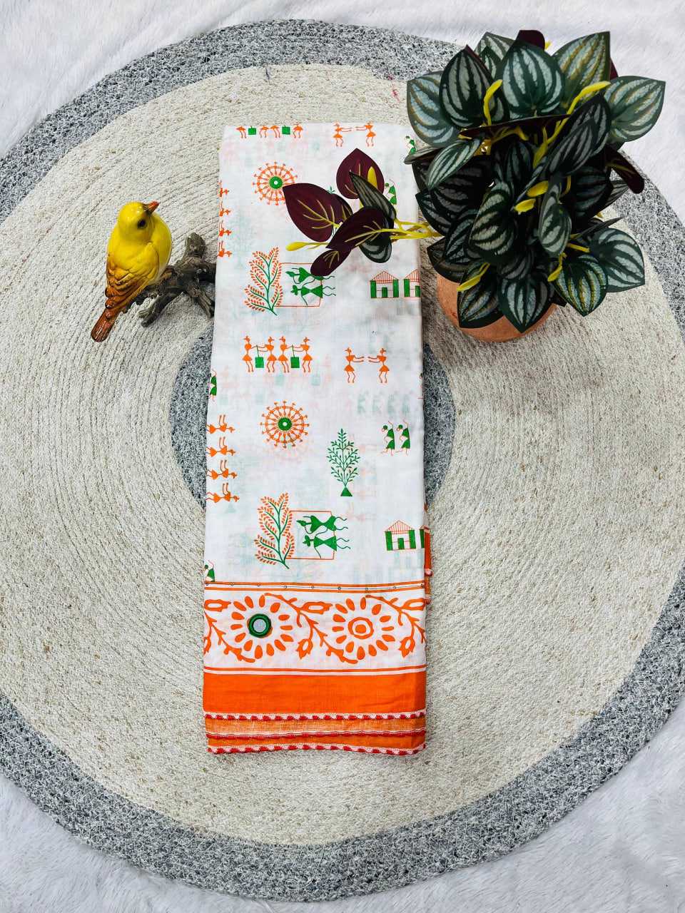 Ynf Pure Cotton KESH621 Tiranga Vol-2 Sarees Festive Collections Wholesale Printed Cotton Saree Republic Day Collections Independence Day Collections Manufacturer- Kapda Export