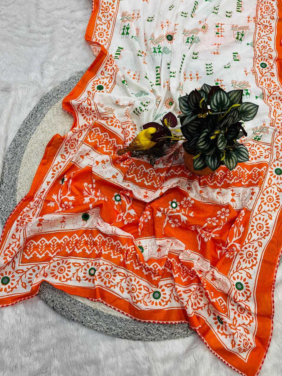 Ynf Pure Cotton KESH621 Tiranga Vol-2 Sarees Festive Collections Wholesale Printed Cotton Saree Republic Day Collections Independence Day Collections Manufacturer- Kapda Export