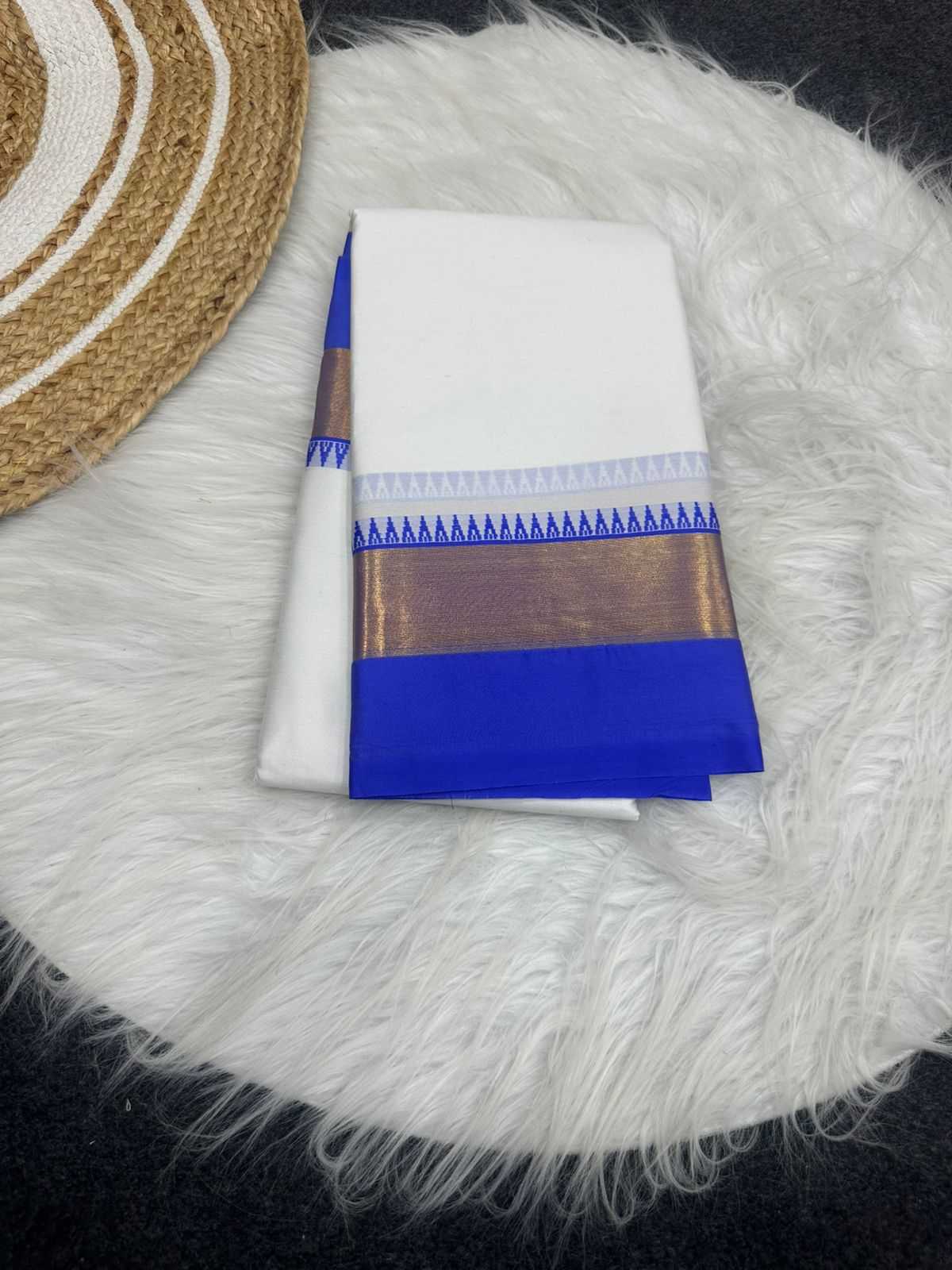 Ynf Pure Silk KESH554 MANIPURI COTTON Silk Sarees Festive Collections Wholesale Zari Border Silk Sarees White Silk Sarees Onam Collections Manufacturer- Kapda Export