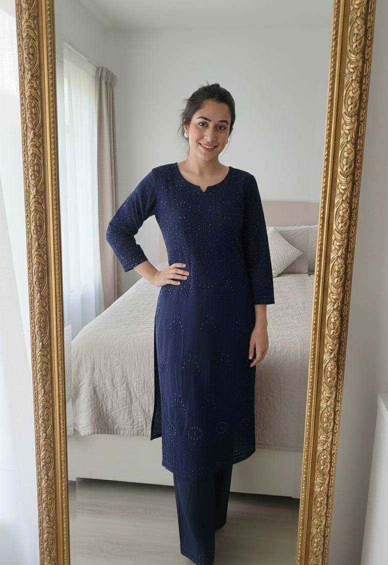 Ynf Reyon Cotton KESH678 432 Kurti Wholesale Long Kurtis Kurtis With Bottom Fancy Kurti Manufacturer- Kapda Export