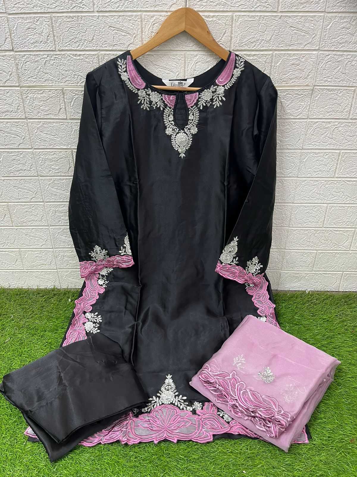 Ynf Satin KESH530 Laxuria 1547 Kurti Wholesale Festive Kurtis Ethnic Kurtis White Kurtis Manufacturer- Kapda Export