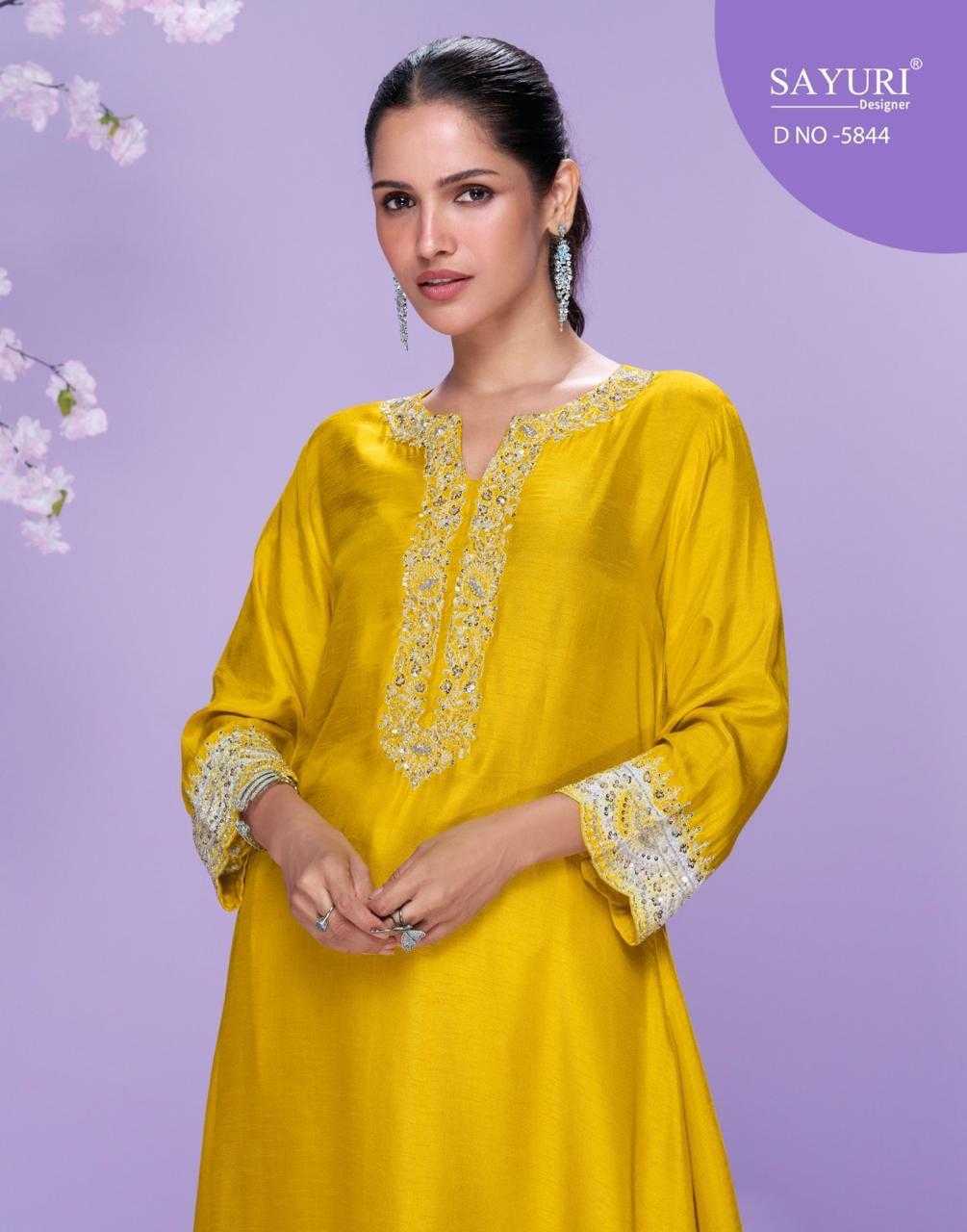 Ynf Silk KESH481 1299 Kurti Wholesale Kurtis With Bottom Fancy Kurti Embroidered Kurtis Manufacturer- Kapda Export