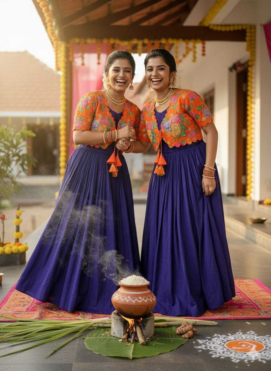 Ynf Silk KESH505 Natural Gowns Festive Collections Wholesale Silk Gowns Indo-Western Gown With Jacket Pongal Collections Manufacturer- Kapda Export