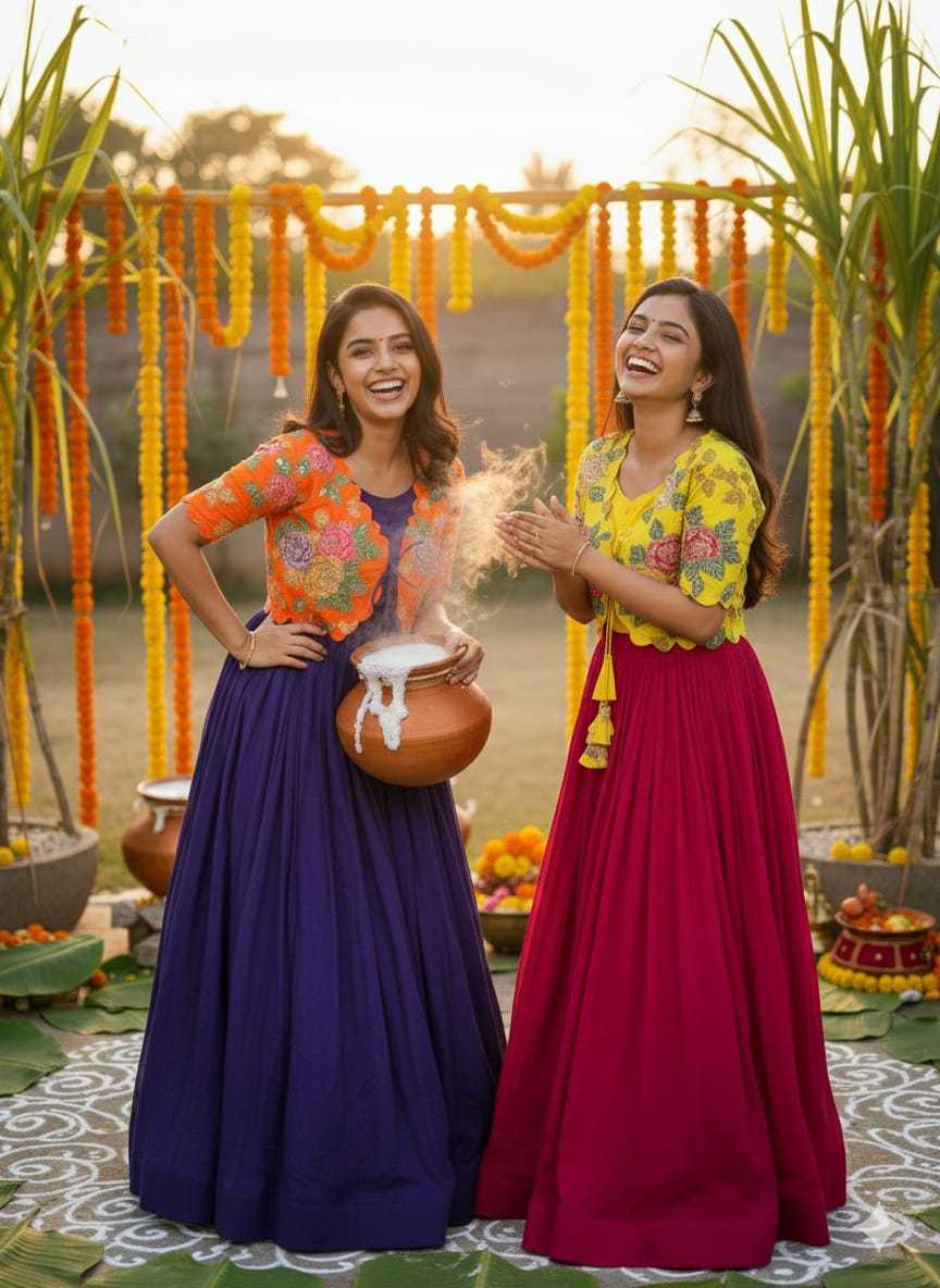 Ynf Silk KESH505 Natural Gowns Festive Collections Wholesale Silk Gowns Indo-Western Gown With Jacket Pongal Collections Manufacturer- Kapda Export