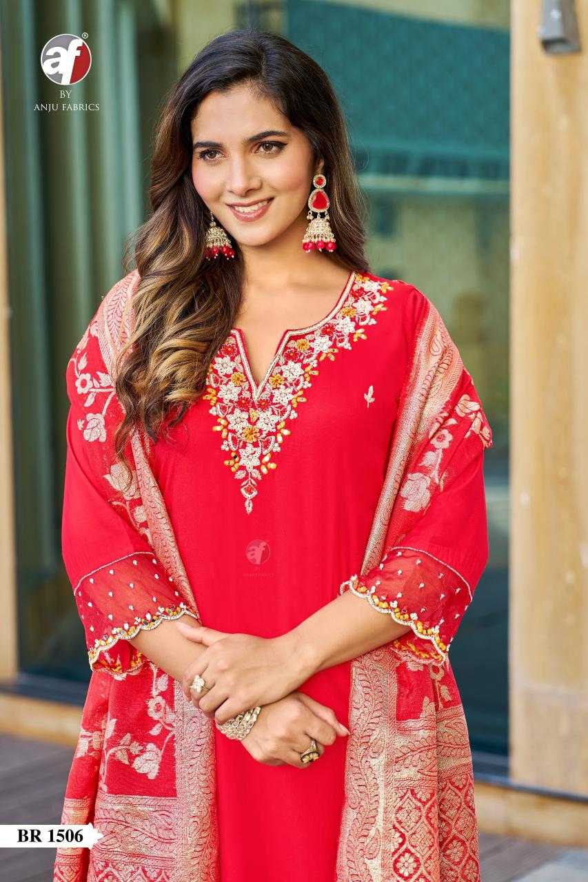 Ynf Silk KESH530 ANUJ 1510 Kurti Wholesale Festive Kurtis Party Wear Kurtis Red Kurtis Manufacturer- Kapda Export