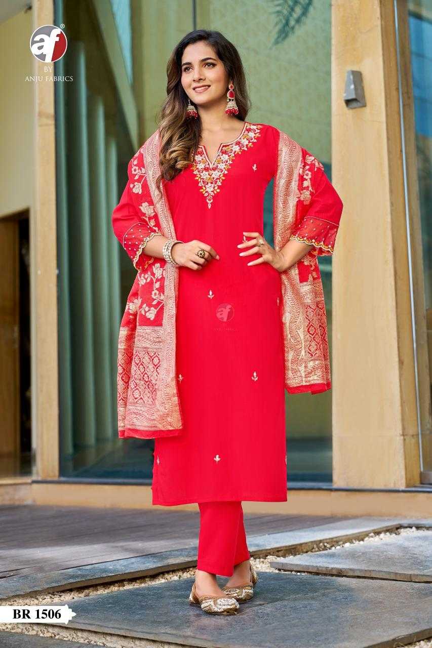Ynf Silk KESH530 ANUJ 1510 Kurti Wholesale Festive Kurtis Party Wear Kurtis Red Kurtis Manufacturer- Kapda Export