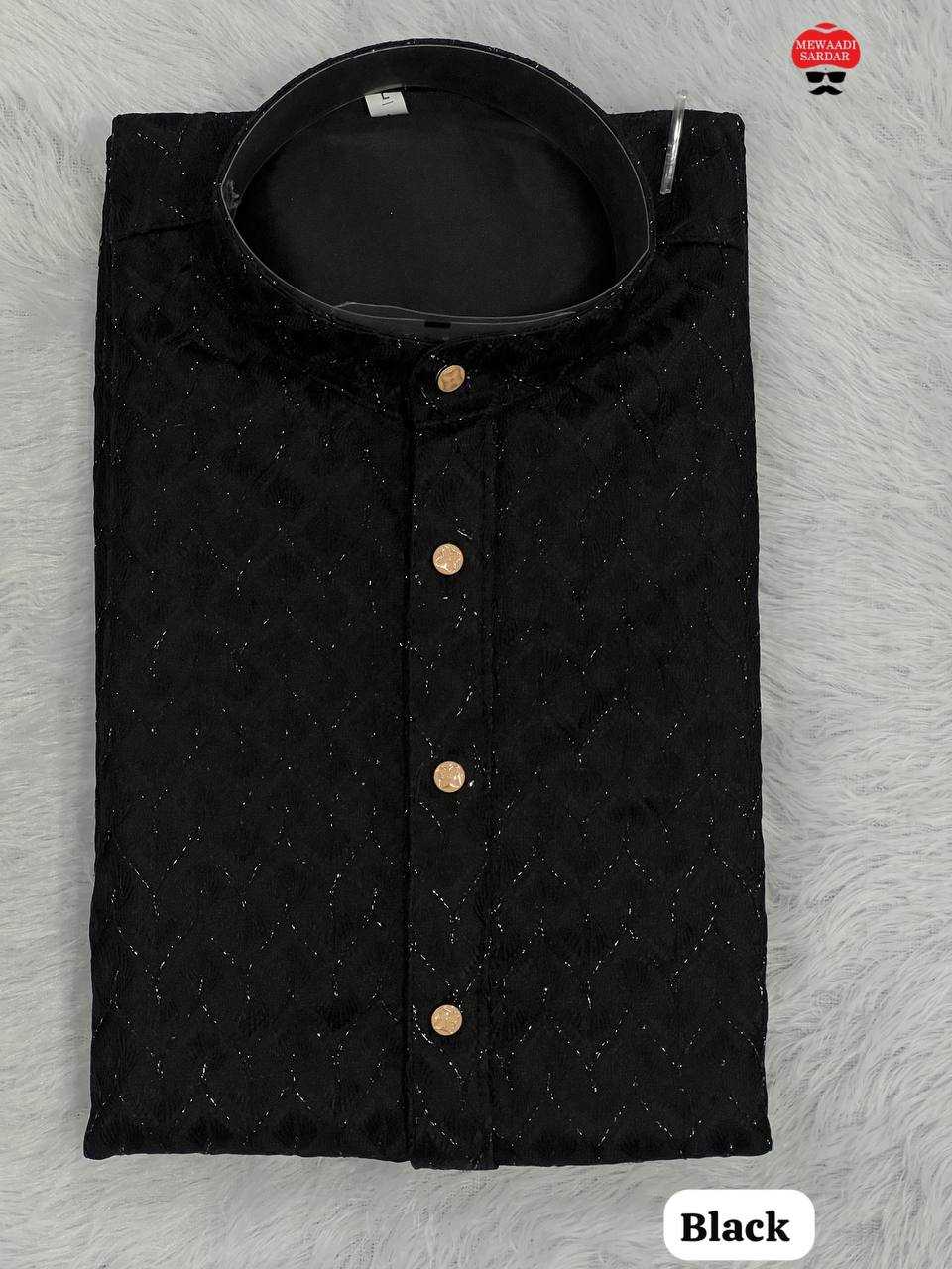 Ynf Silk RIN125 Dhurandhar Mens Wear Festive Collections Wholesale Mens Kurta Pyjama Casual Wear Silk Kurta Manufacturer- Kapda Export