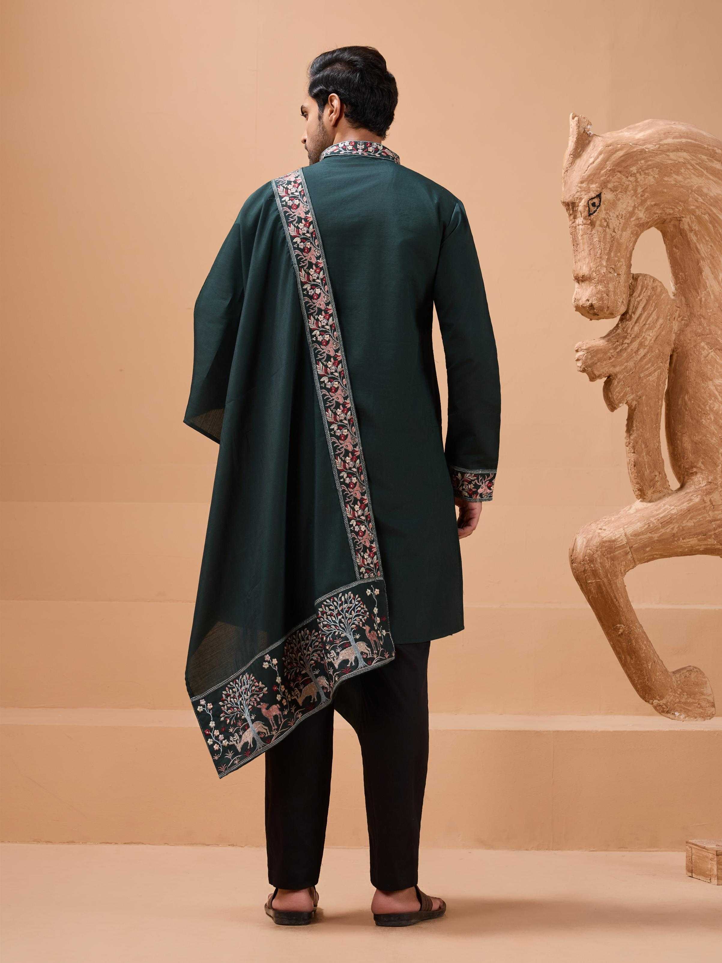 Ynf Silk RIN202 ROYAL LOOK Mens Wear Wholesale Mens Kurtas Mens Kurta Pyjama Silk Kurta Manufacturer- Kapda Export