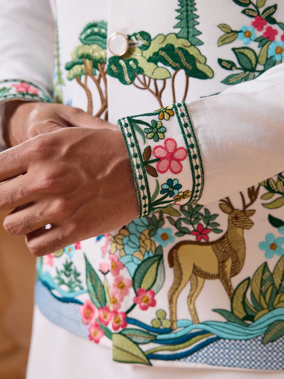 Ynf Silk RIN202 SHUBHVASTRA VANTARA 61591 Mens Wear Festive Collections Wholesale Mens Kurta Pyjama Silk Kurta Men Wedding kurta Manufacturer- Kapda Export