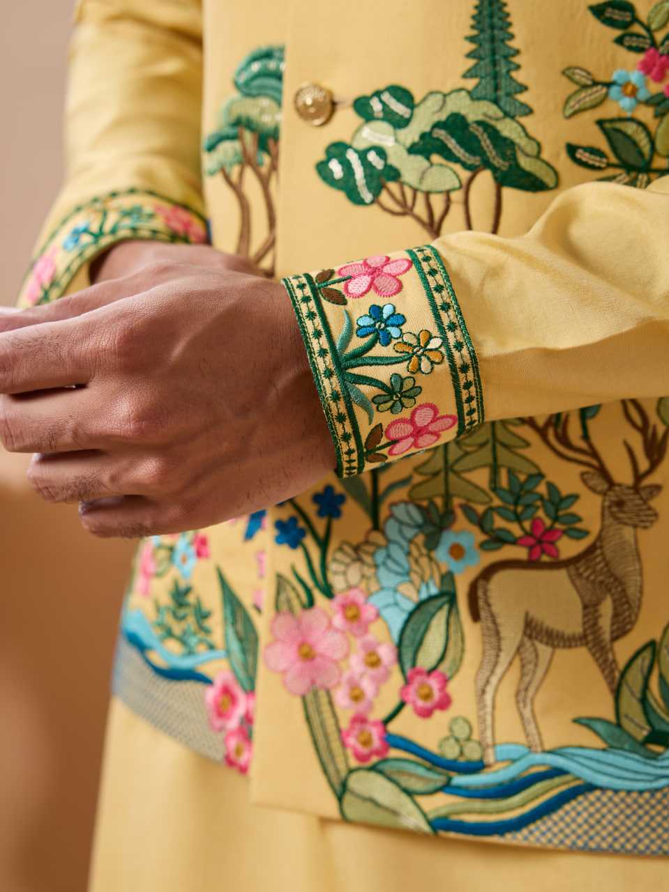 Ynf Silk RIN202 SHUBHVASTRA VANTARA 61591 Mens Wear Festive Collections Wholesale Mens Kurta Pyjama Silk Kurta Men Wedding kurta Manufacturer- Kapda Export