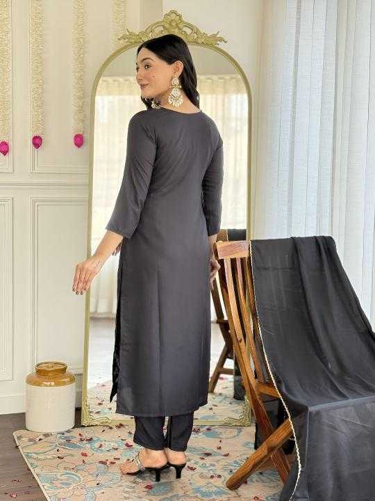 Ynf Slub Reyon KESH545 4209 Kurti Wholesale Casual Kurtis Designer Kurtis Black Kurtis Manufacturer- Kapda Export