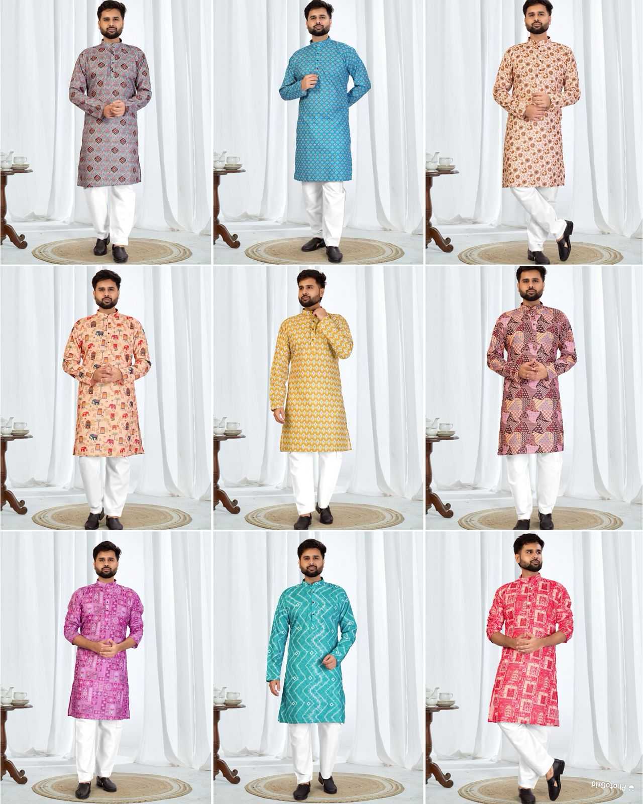 Ynf Soft Cotton KESH481 Ethnicity Mens Wear Kids Wear Festive Collections Wholesale Mens Kurta Pyjama Kids Kurta Pajama Kids Festive Wear Manufacturer- Kapda Export